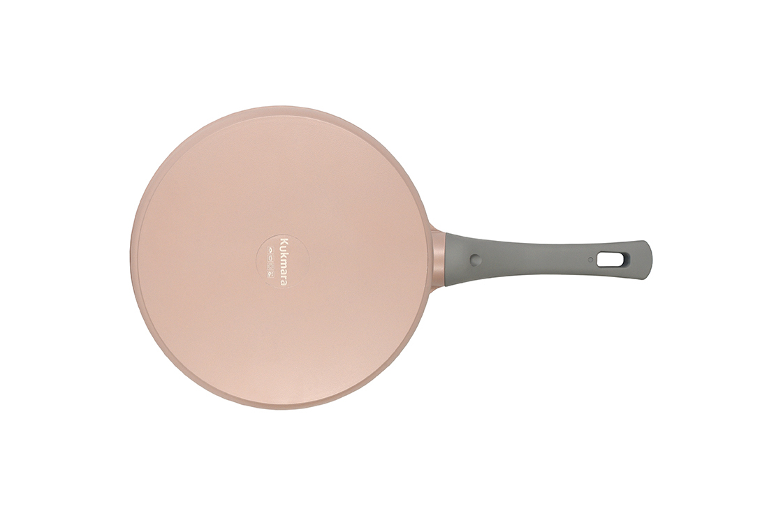 БЕЗ Сковорода 220мм с ручкой,  АП линия «Stella» (сappuccino)  5